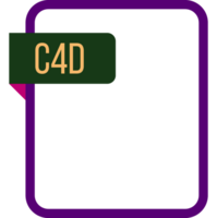 C4d File Rectangular Icon png