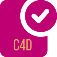 C4d Ip File Icon With Black Checked Mark png
