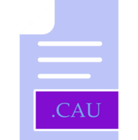 Cau File Format Icon Fill Inside png