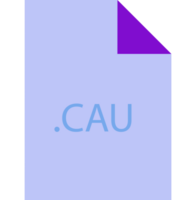Cau File Icon Fill Crisp Corner png