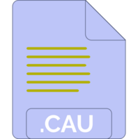 Cau File Icon Minimal png