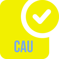 Cau Ip File Icon With Black Checked Mark png