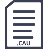 Cau Line Document Icon png