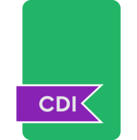 Cdi File Format Icon Old Brick Fill png