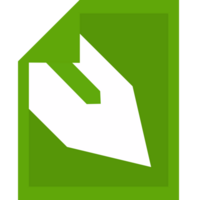 Corel Draw File Icon Crisp Corners png