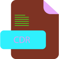 Cdr File Extension Rounded Lines And Shape png