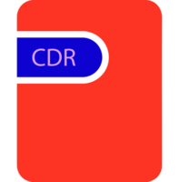 Cdr File Icon Black Fill And Empty For Symbol png
