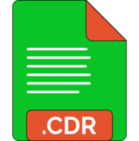 Cdr File Icon Cinnabar And Malachite Fill png