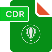 Cdr File Format Icon Rounded Shapes And Spacing png
