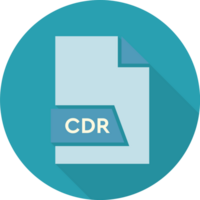 Cdr File Format Icon Space In Shapes And Circular Shape Outside png