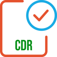 Cdr File Icon With Checked Mark png