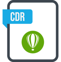 Cdr File Rectangular Icon png