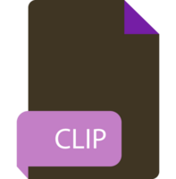 Clip File Icon Black Color And Lines png