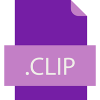Clip File Icon Fill Crisp Corners With Doted Lines png