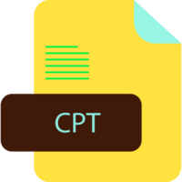 Cpt File Extension Rounded Lines And Shape png