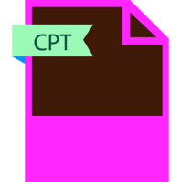 Cpt File Format Icon Roe Color Fill png