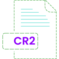 Cr2 Icon Black Rounded Dashed Outline png