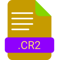 Cr2 File Extension Icon With Symbol png