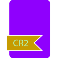 Cr2 File Format Icon Label Contour png