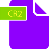 Cr2 File Format Icon Rounded Shapes And Spacing png