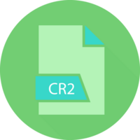 Cr2 File Format Icon Space In Shapes And Circular Shape Outside png