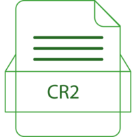 Cr2 File Icon Black Outline png