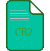 Cr2 File Icon Fill And Outline Rounded Corners png