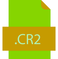 Cr2 File Icon Fill Crisp Corners With Doted Lines png
