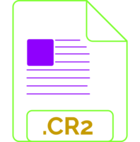 Cr2 File Icon Minimal png