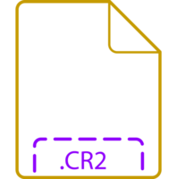 Cr2 File Icon Minsk Dashed Rounded Outline png