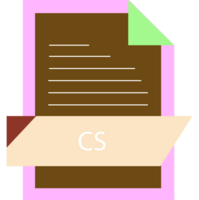 Cs File Format Icon Modern Design png