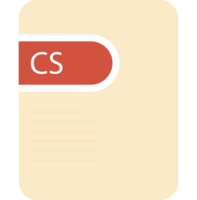 Cs File Icon Deep And Minimal png