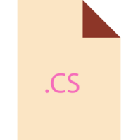 Cs File Icon Fill Crisp Corners V1 png