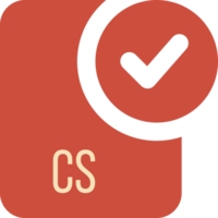 Cs Ip File Icon With Black Checked Mark png