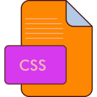 css Arquivo extensão ícone pequeno ponto e cor preencher png