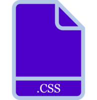 Css file icon png