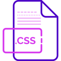 css Arquivo extensão ícone pequeno ponto e cor png