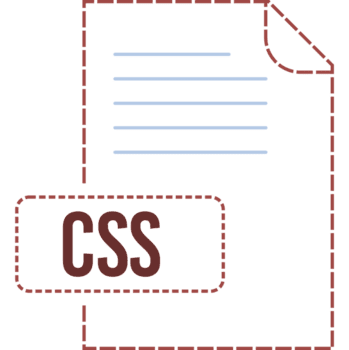 css file formato icona tratteggiata schema png