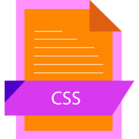 css Arquivo formato ícone moderno Projeto png
