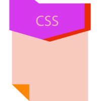 Css File Format Minimal Icon png