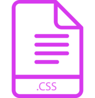 Css File Minimal Icon With Symbol png