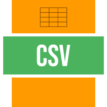 il csv file formato è un' file formato quello è Usato per memorizzare dati png