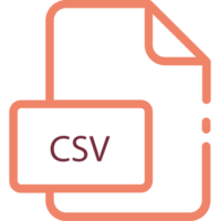 Csv Ip File Icon png