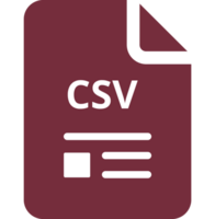 Csv Ip File Transparent Icon png