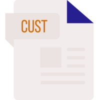 Cust Ip Icon Sharp Corners Lines And Rectangle With Symbol png