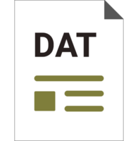 Dat With Deep And Minimal Colors And Folded Icon png