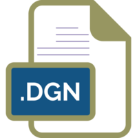 Dgn File Extension Icon Color Fill Rounded Corners Inside Transparent png
