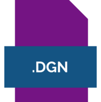 Dgn File Extension Icon Fill Crisp Corners With Symbol png