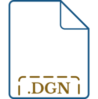 Dgn File Icon Deep Koamaru Rounded Outline png