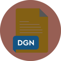 Dgn File Extension Icon Old Brick And Black Color Crisp Corners Circular Shape png